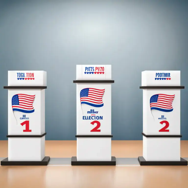 Visual representation of "spoiler" - A candidate with little chance of winning, who mainly participates in an election to weaken another candidate