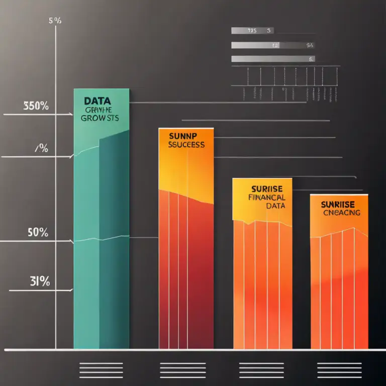 Visual representation of "sunrise" - A change to a better condition or more advanced state
