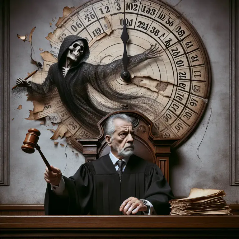 Visual representation of "stale" - In law, an claim or idea which is no longer legally valid due to it being outdated