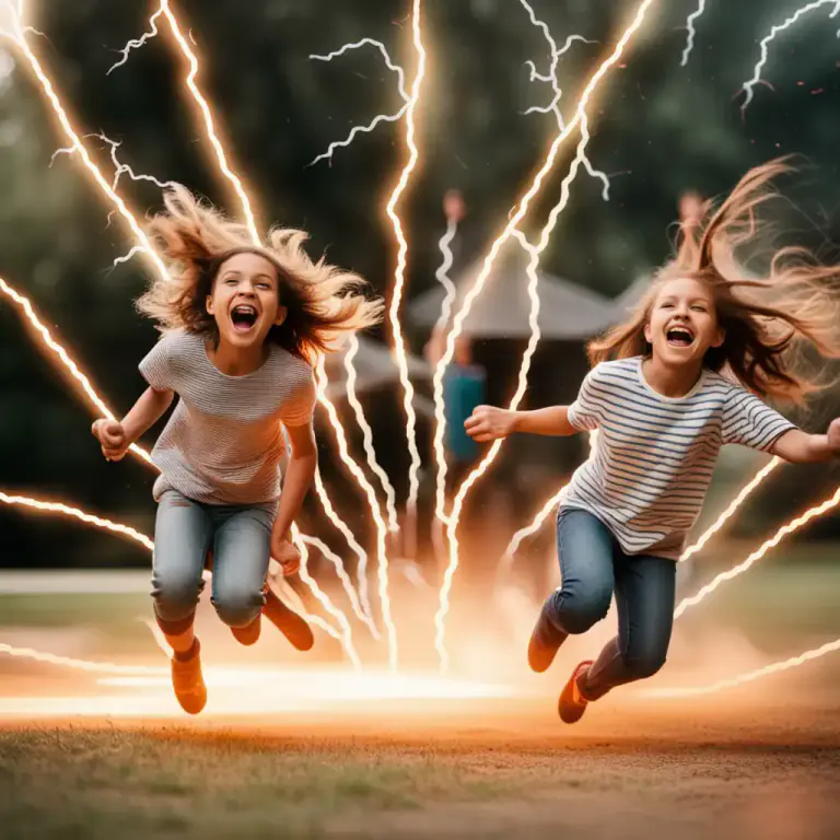 Visual representation of "burn off" - To use an excess of energy or adrenaline by indulging in intense activity