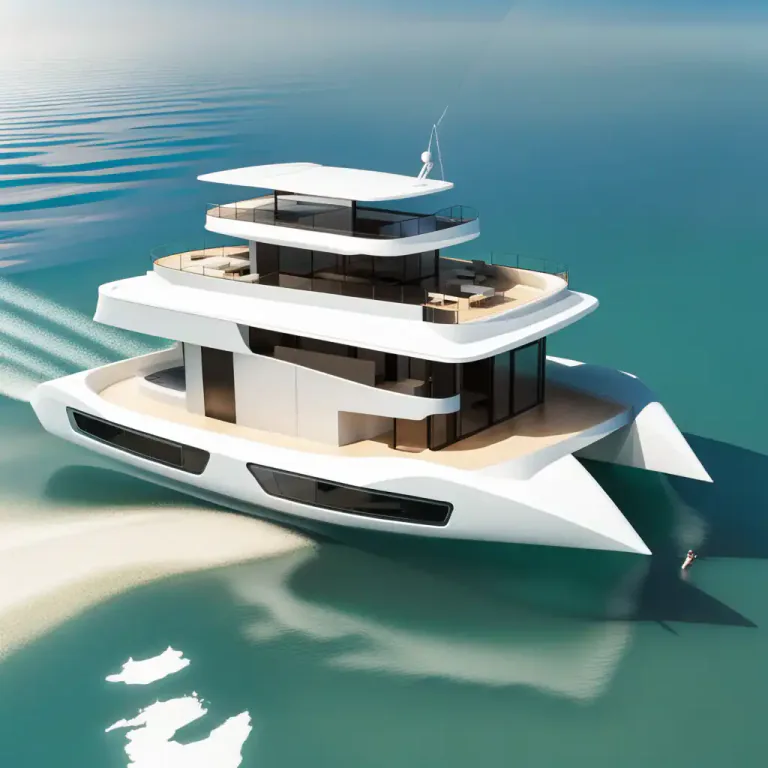 Visual representation of "cat" - Short for 'catamaran'