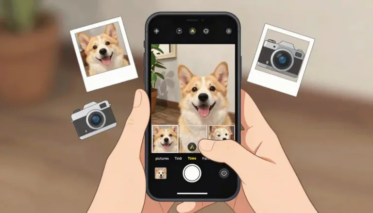 Visual representation of "pix" - Short form of pictures, especially related to movies or photographs.