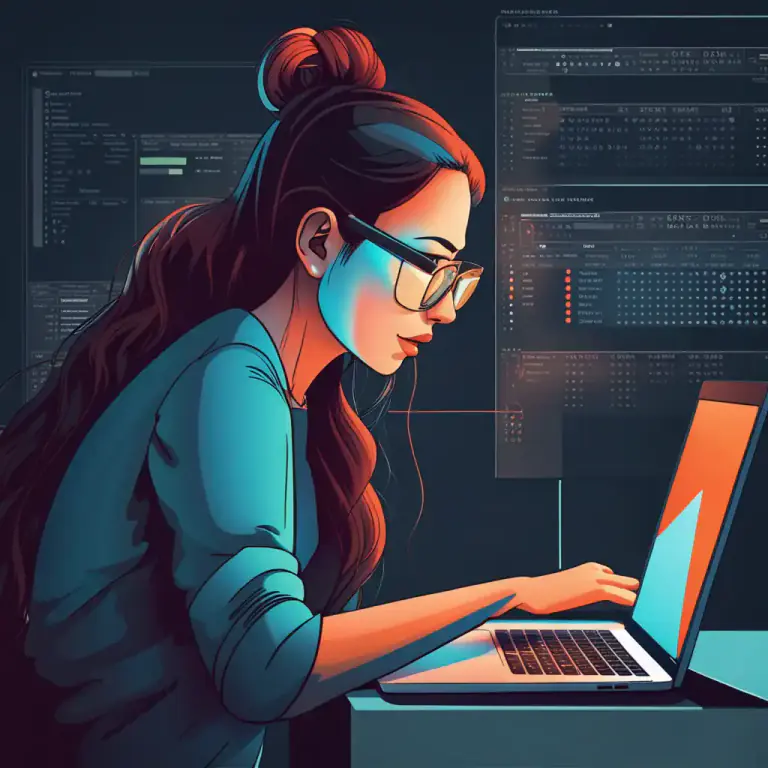 Visual representation of "on the fly" - Changing a computer system or software while it is still operating