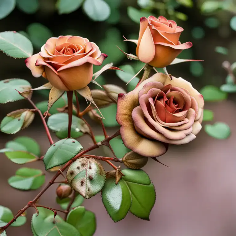 Visual representation of "rust" - A fungal disease in plants which results in reddish or brownish patches.