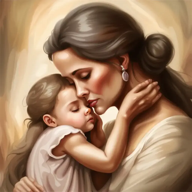 Visual representation of "kiss away" - To remove or reduce something by gently touching it, often with your lips.