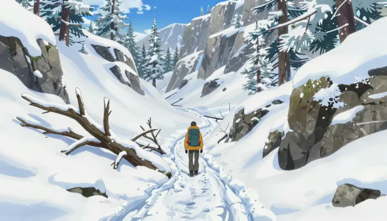 Visual representation of "impassable" - Not able to be travelled through or over
