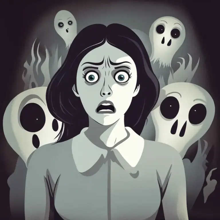 Visual representation of "nightmare" - A person or thing causing extreme distress or anxiety