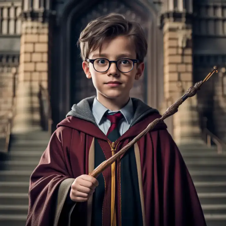 Visual representation of "potter" - Harry Potter, a fictional character in a book by J.K. Rowling