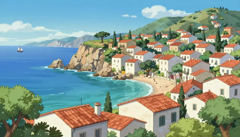 Visual representation of "mediterranean" - Related to the Mediterranean Sea or the regions around it.