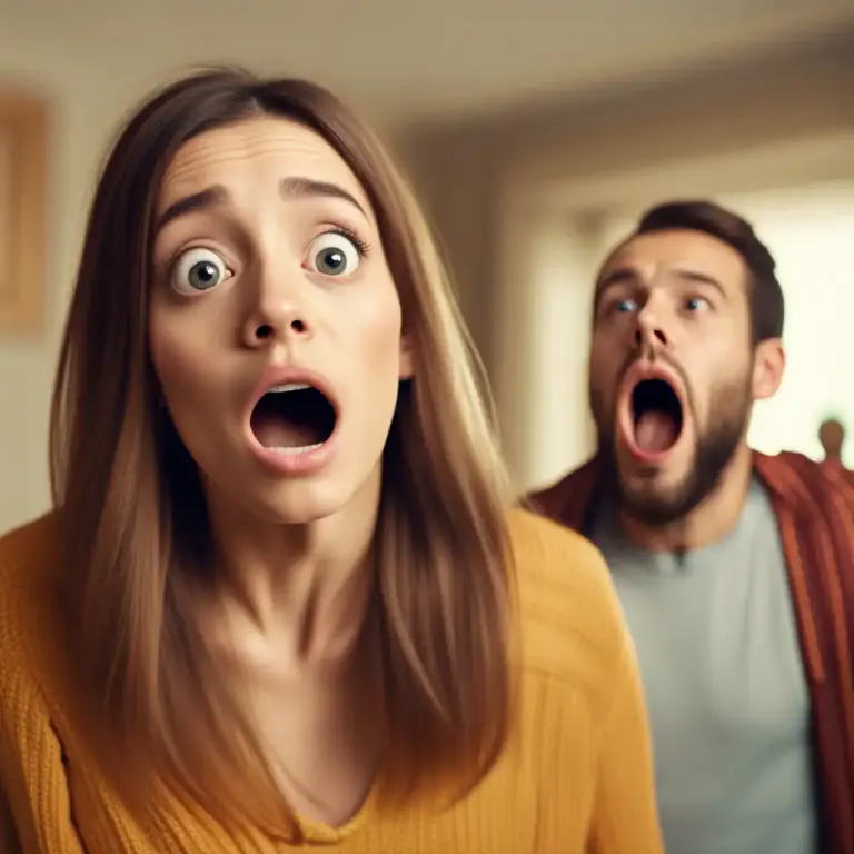 Visual representation of "hello" - Used to express surprise