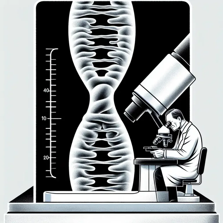 Visual representation of "terminus" - In genetics, the end of a chromosome.