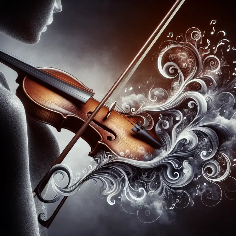 Visual representation of "air" - Music, especially a tune or melody