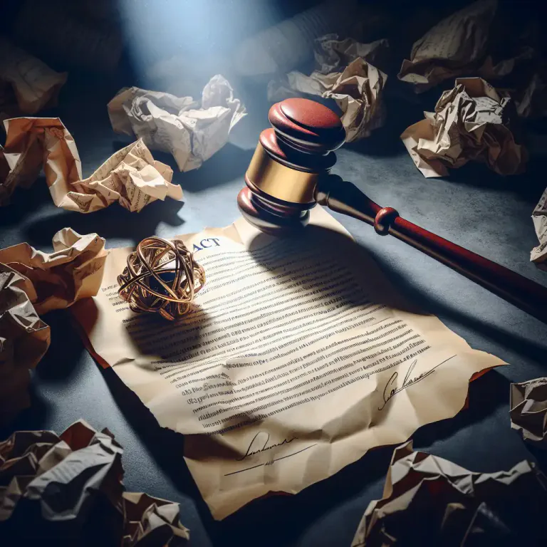 Visual representation of "separability" - In legal context, the ability to enforce one part of a contract or law even if another part is invalid.
