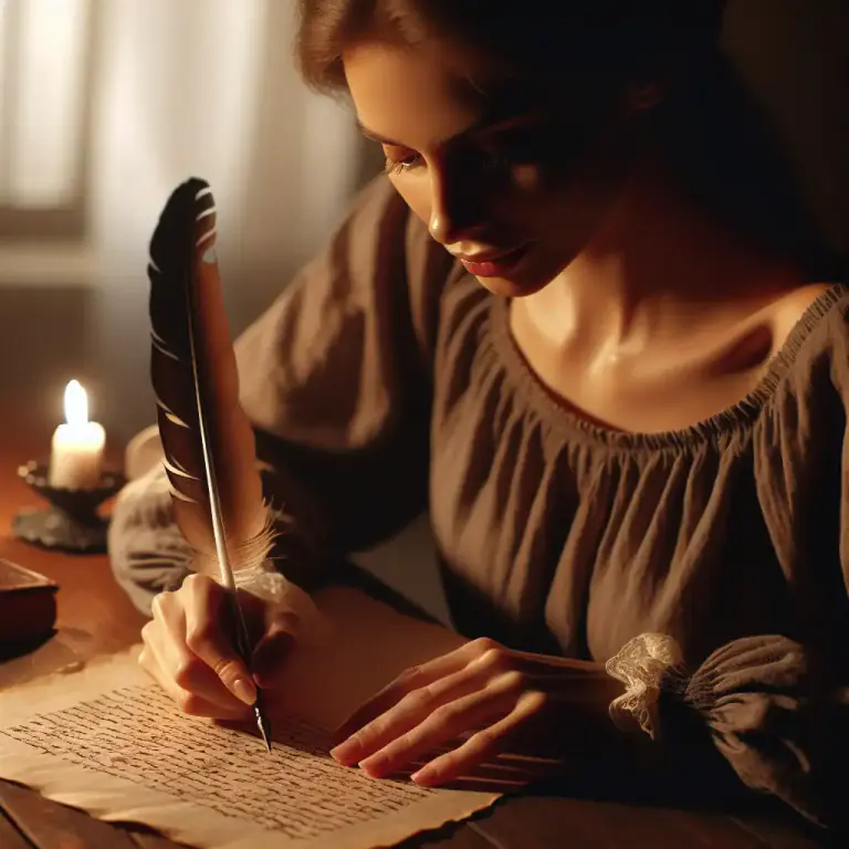 Visual representation of "scribe" - To write or draw by hand, especially with precision