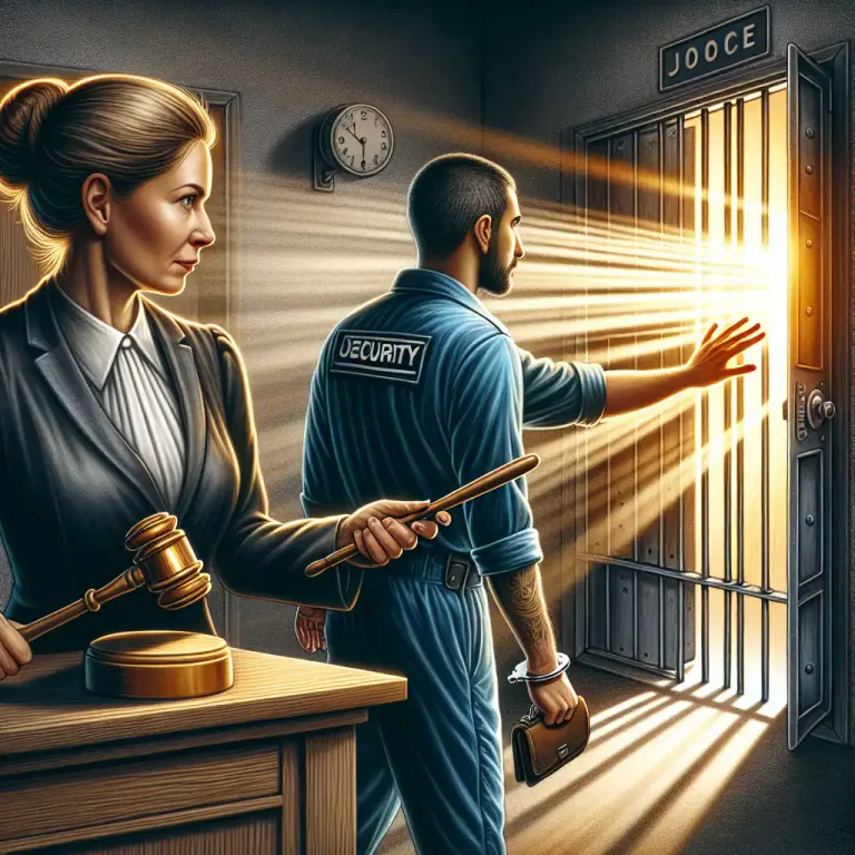 Visual representation of "committal" - The formal act of sending someone to prison, or a mental hospital