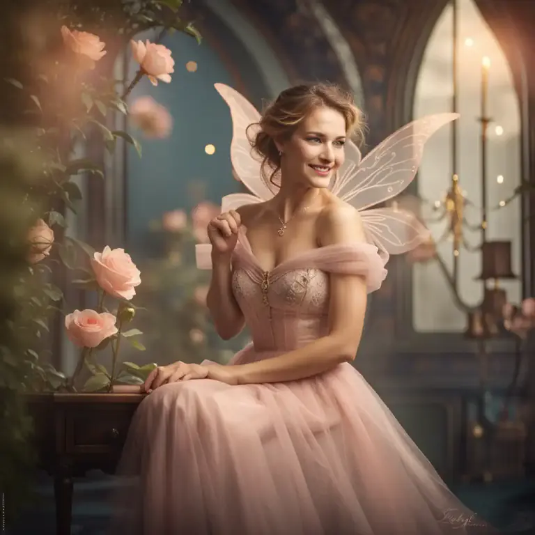 Visual representation of "fey" - Overly refined or nice