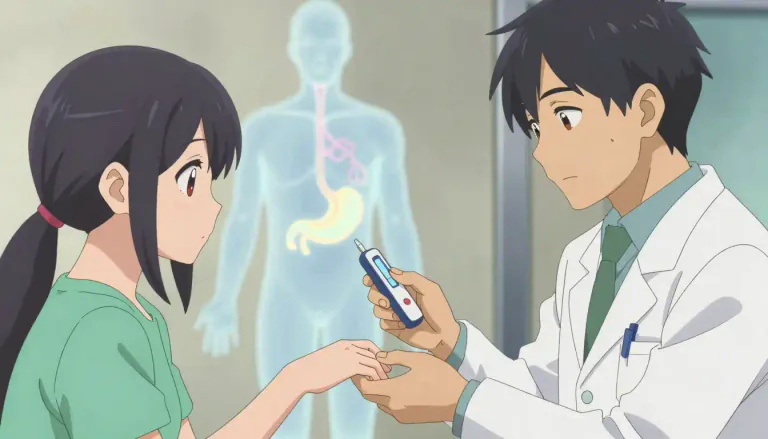 Visual representation of "diabetic" - Related to diabetes, a disease that affects your body's ability to use sugar.