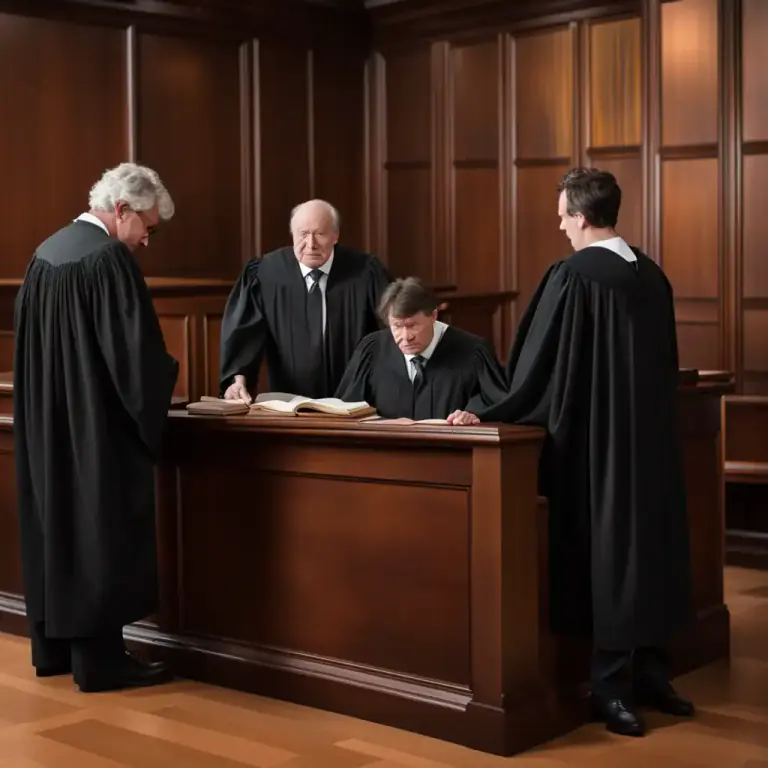 Visual representation of "find against" - To say officially or decide that someone is guilty or responsible for something