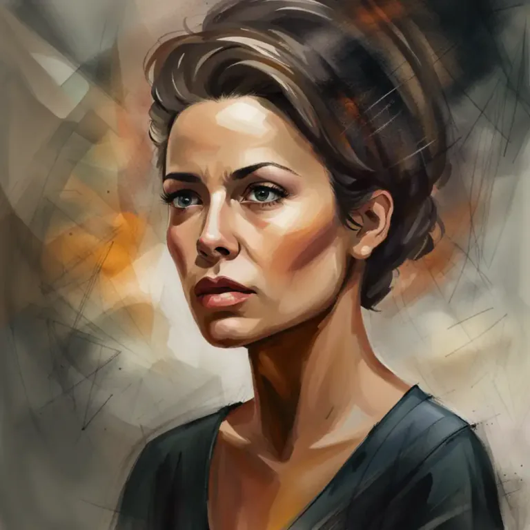 Visual representation of "intense" - Very serious and earnest