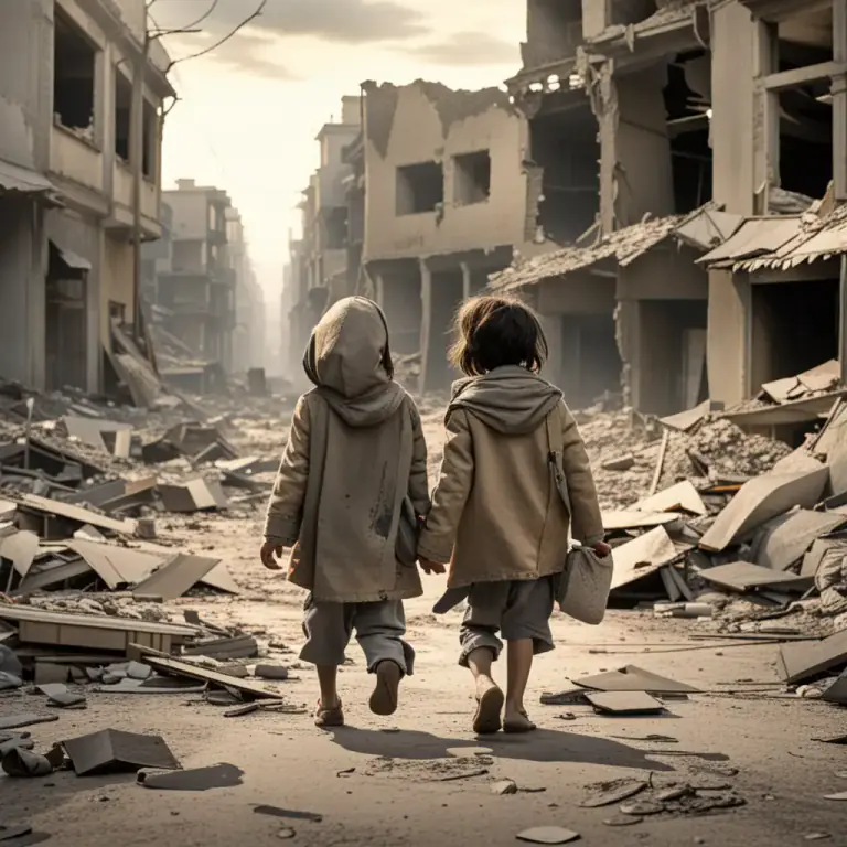 Visual representation of "orphan" - To cause to become an orphan
