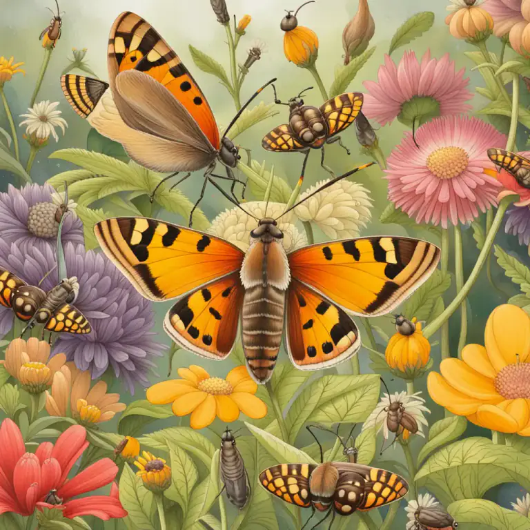 Visual representation of "skipper" - A type of insect like a butterfly or a moth, from family Hesperiidae