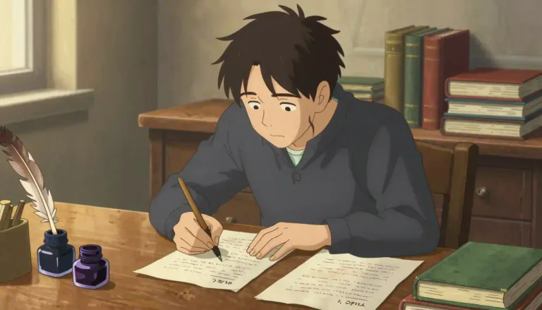 Visual representation of "essayist" - A person who writes essays, especially as a job or hobby.