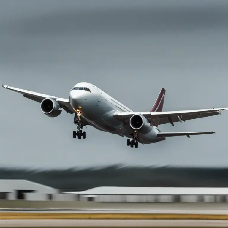 Visual representation of "bring down" - To land or lower something such as an aircraft or a flag