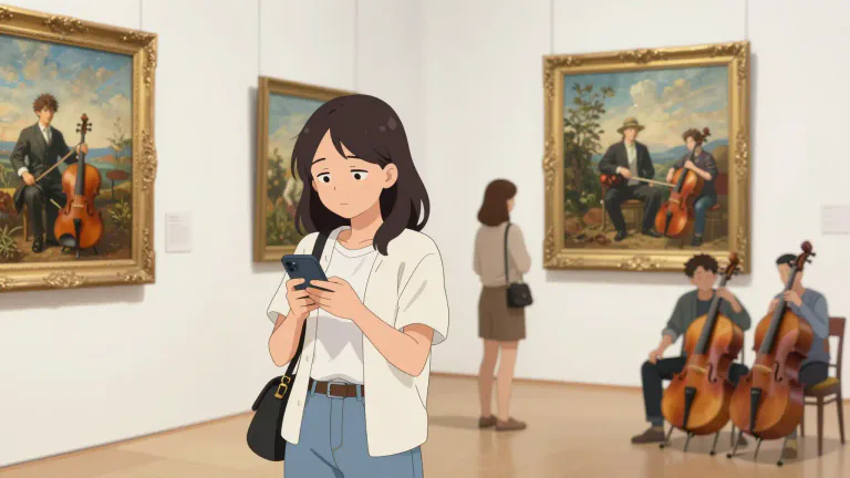 Visual representation of "philistine" - A person who does not appreciate art, culture, or intellectual activities.