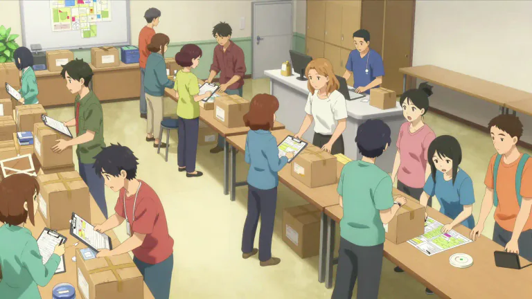 Visual representation of "organization" - A group of people who work together in an organized way for a shared purpose