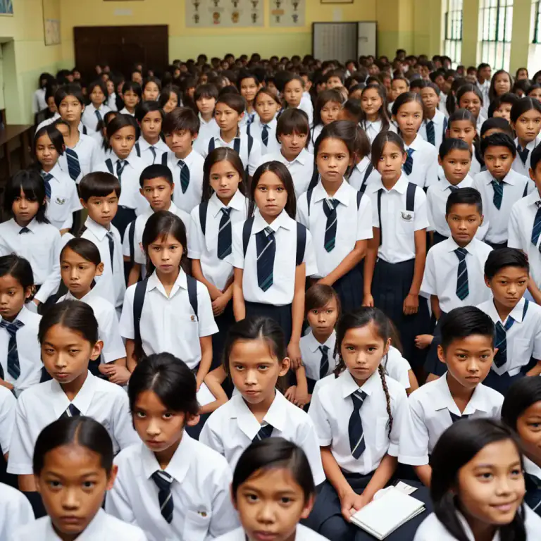 Visual representation of "congregation" - The act of gathering or assembling together.