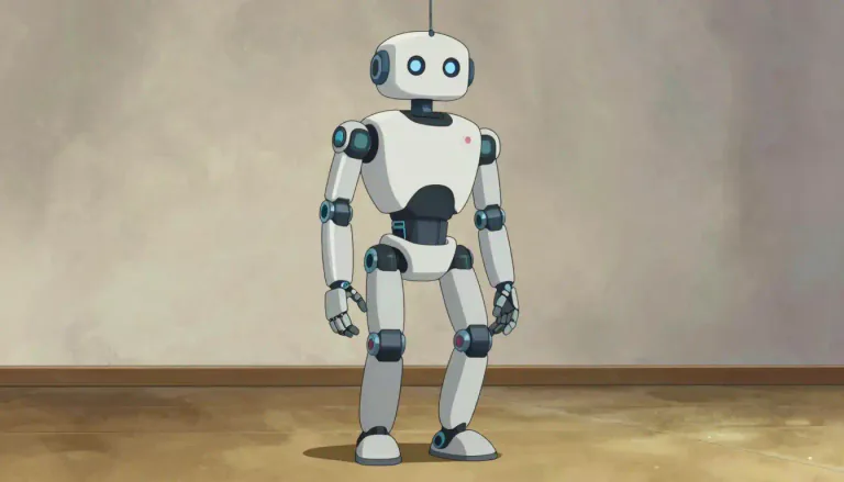 Visual representation of "humanoid" - Having an appearance or character that is similar to a human.