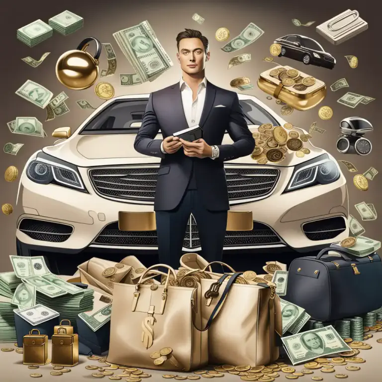 Visual representation of "material" - Relating to physical objects or money rather than spiritual or intellectual aspects.