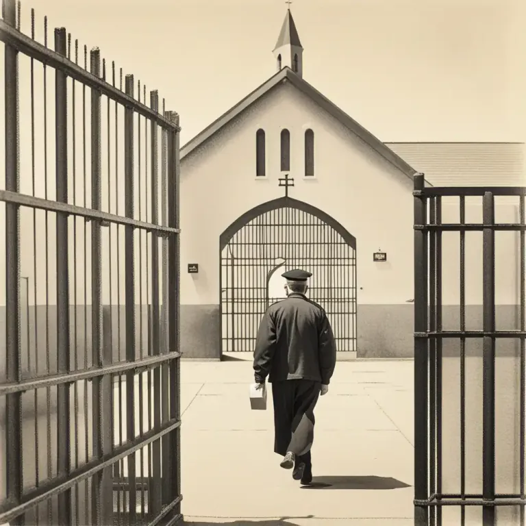 Visual representation of "furlough" - A leave of absence granted to a prisoner.