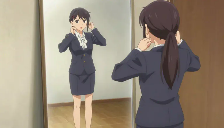Visual representation of "presentable" - Looking good enough to be shown to other people