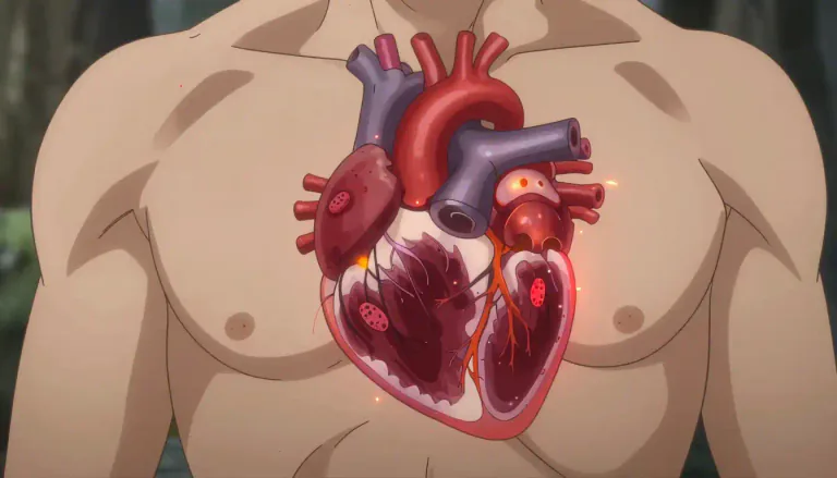 Visual representation of "endocarditis" - Endocarditis is an inflammation of the inner lining of the heart, often due to an infection.