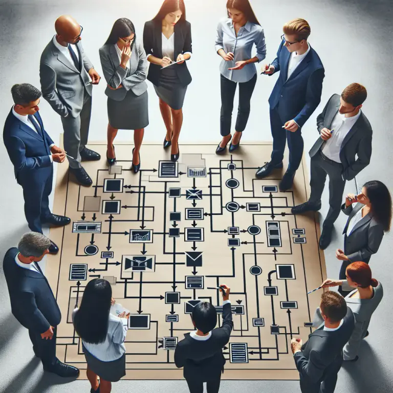 Visual representation of "systematize" - To create or revise a system, especially laws, structures or procedures.