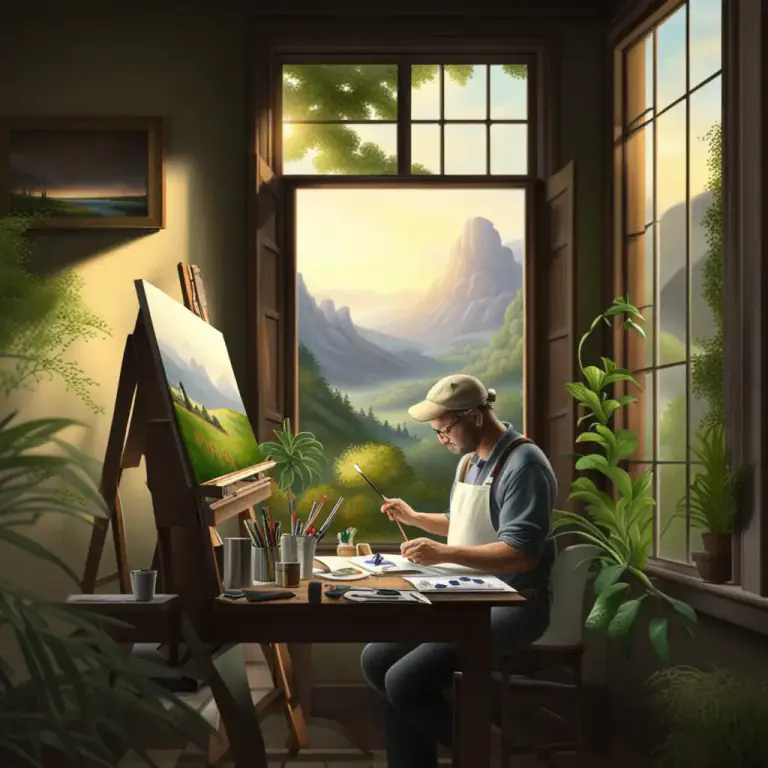 Visual representation of "realist" - A person who believes in or uses a theory of art and literature that shows things and people as they actually are.
