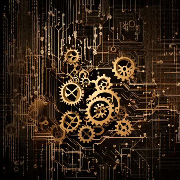 Visual representation of "symbiotic" - In computing, something that is made better or works more efficiently because of another thing
