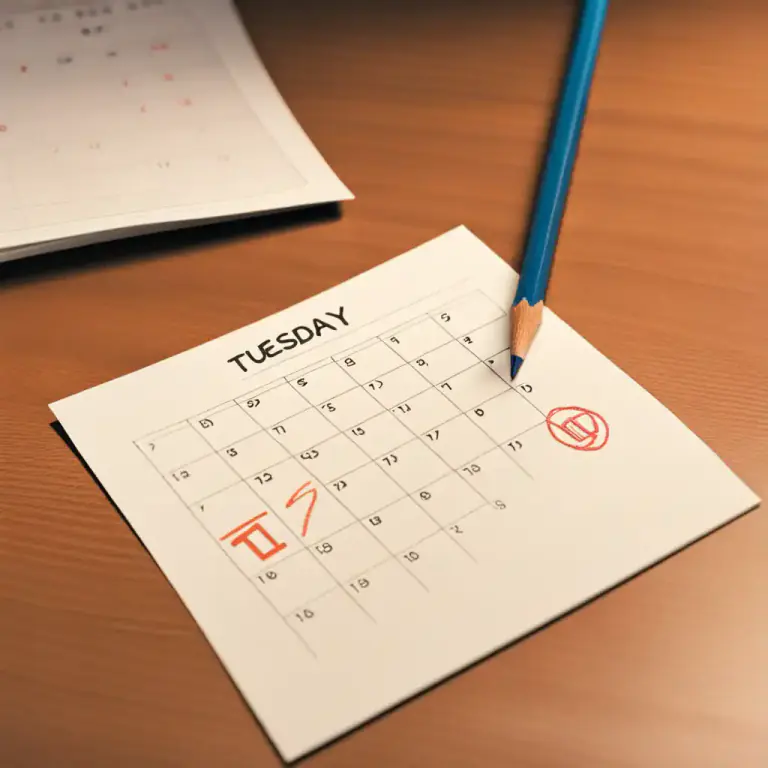 Visual representation of "pencil" - To plan or schedule something provisionally or tentatively.