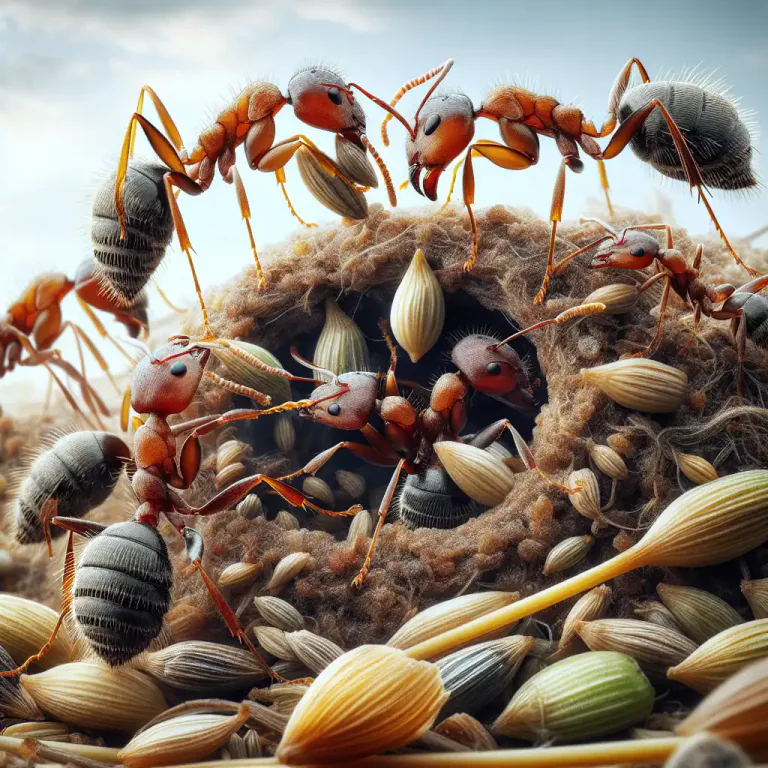 Visual representation of "harvester" - An animal or other organism that collects a resource for future use.