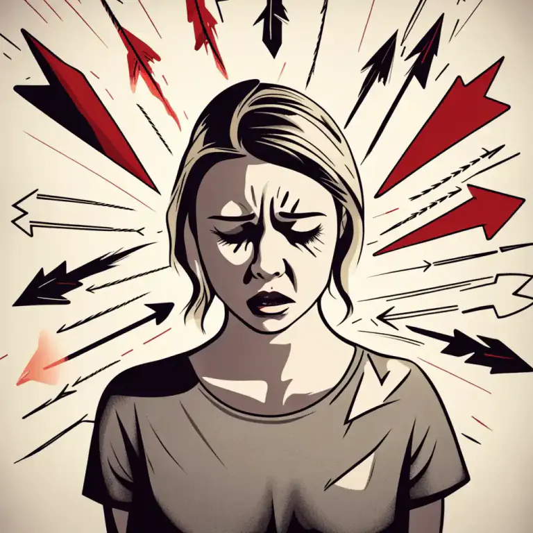 Visual representation of "lacerate" - To wound or hurt someone's feelings