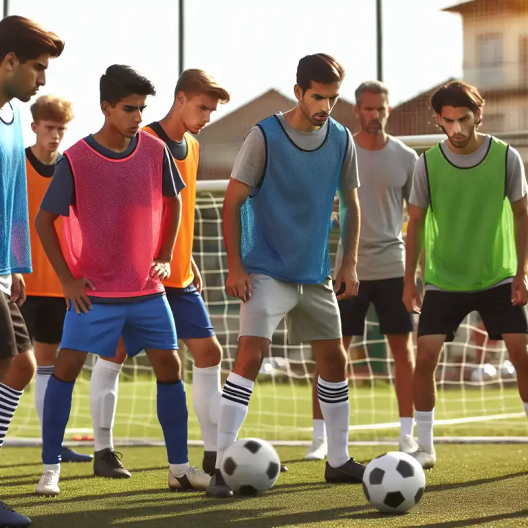 Visual representation of "scrimmage" - To participate in a mock fight or practice game in sports.