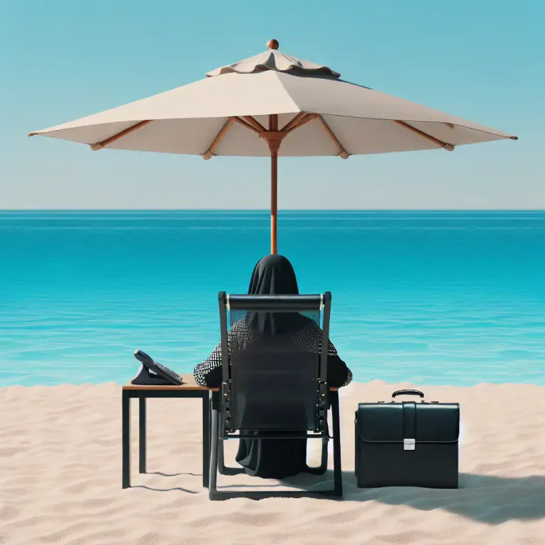 Visual representation of "leave" - A period of time when you are not at work or school