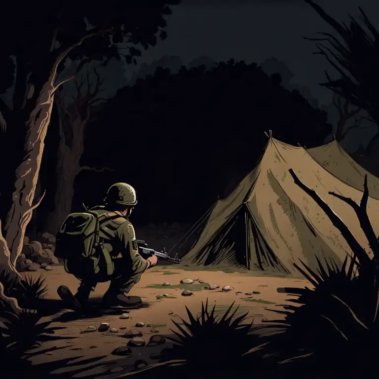 Visual representation of "stealth" - Quiet, secret, or sneaky behavior