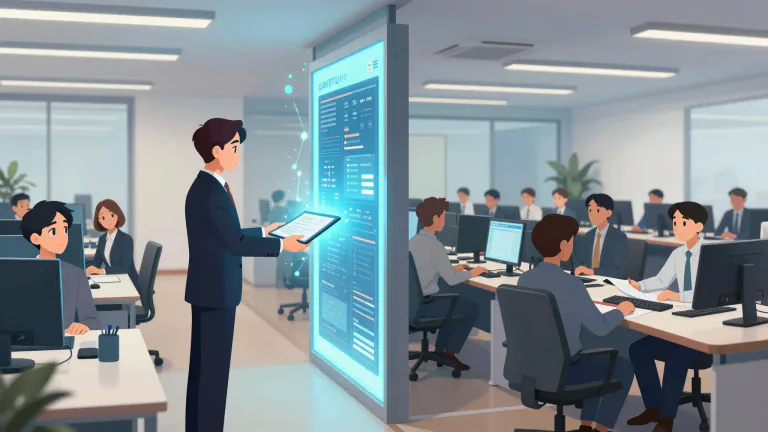 Visual representation of "outsource" - To hire people or companies from outside your own company to do work that was previously done within the company.