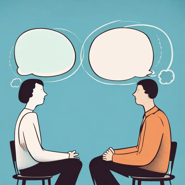 Visual representation of "be in/out of tune" - Being in agreement or harmony with others in terms of opinion or feeling.