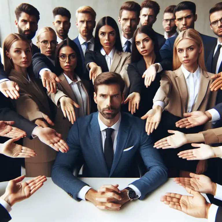 Visual representation of "pressure" - The use of persuasion, influence, or intimidation to make someone do something.