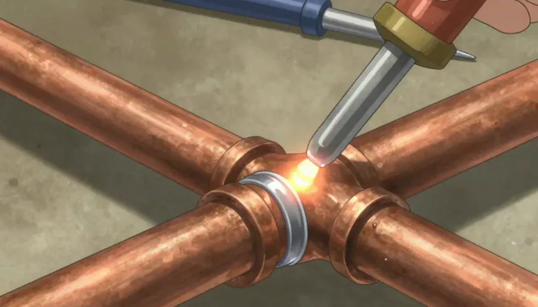 Visual representation of "solder" - A type of metal used to join other metals together