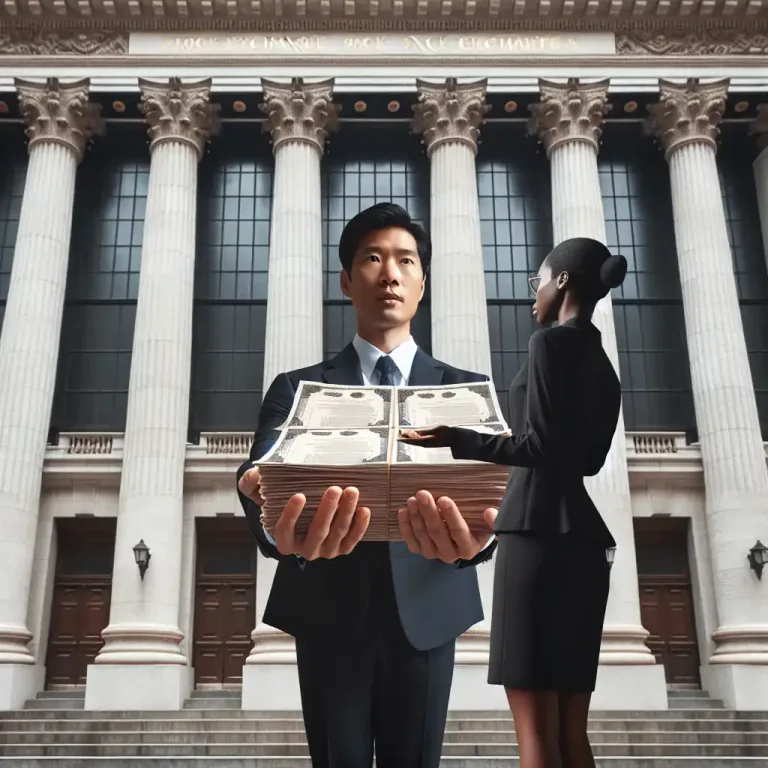 Visual representation of "negotiable" - Something that can be transferred or sold