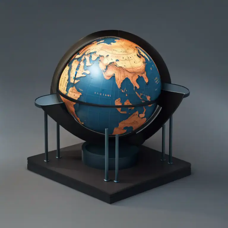 Visual representation of "turn around" - To rotate or revolve